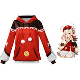 Genshin Impact KLEE Original Hoodies Cosplay Costume Hoodie Coat   Outfits Halloween Carnival Party Suit