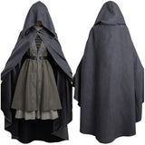 Elden Ring Melina Cosplay Costume Adult Female Grey Suit Outfits Halloween Carnival Suit