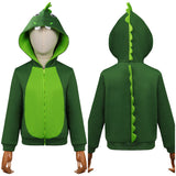 Kids Children Little Dinosaur Cosplay Hoodie Masquerade Halloween Carnival Suit