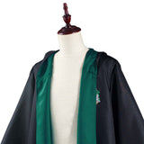 Slytherin Harry Potter Cosplay Costume Magic Gown Robe Halloween Carnival Suit