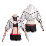 Cyberpunk Edgerunner Lucy Racing Jacket Cosplay Costume Fancy Outfit Halloween Carnival Suit