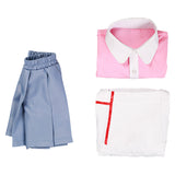 Mikan Tsumiki Danganronpa 2:Goodbye Despair Cosplay Costume Kids Children Shirt Skirt Outfits Halloween Carnival Suit