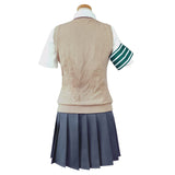 Anime A Certain Scientific Railgun Misaka Mikoto/Shirai Kuroko  Cosplay Costume School Uniform Top Skirt Outfits Halloween Carnival Costumes