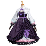 Kochou Shinobu Demon Slayer Cosplay Costume Lolita Dress Kimono Outfits Halloween Carnival Suit Re-creation Design