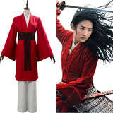 Mulan 2020 Movie Womens Garments Hanfu Cosplay Costume