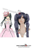 Black Butler Kuroshitsuji Ciel Phantomhive Curly Cosplay Wig