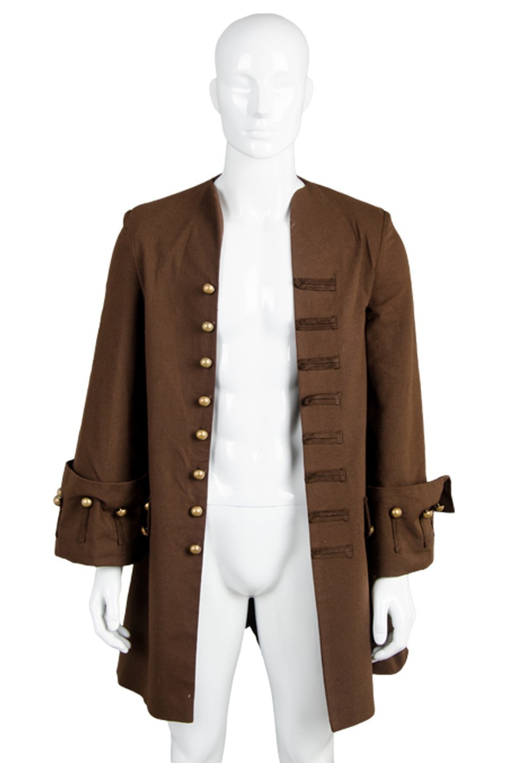 Pirates Of The Caribbean Jack Sparrow Jacket Only Costume