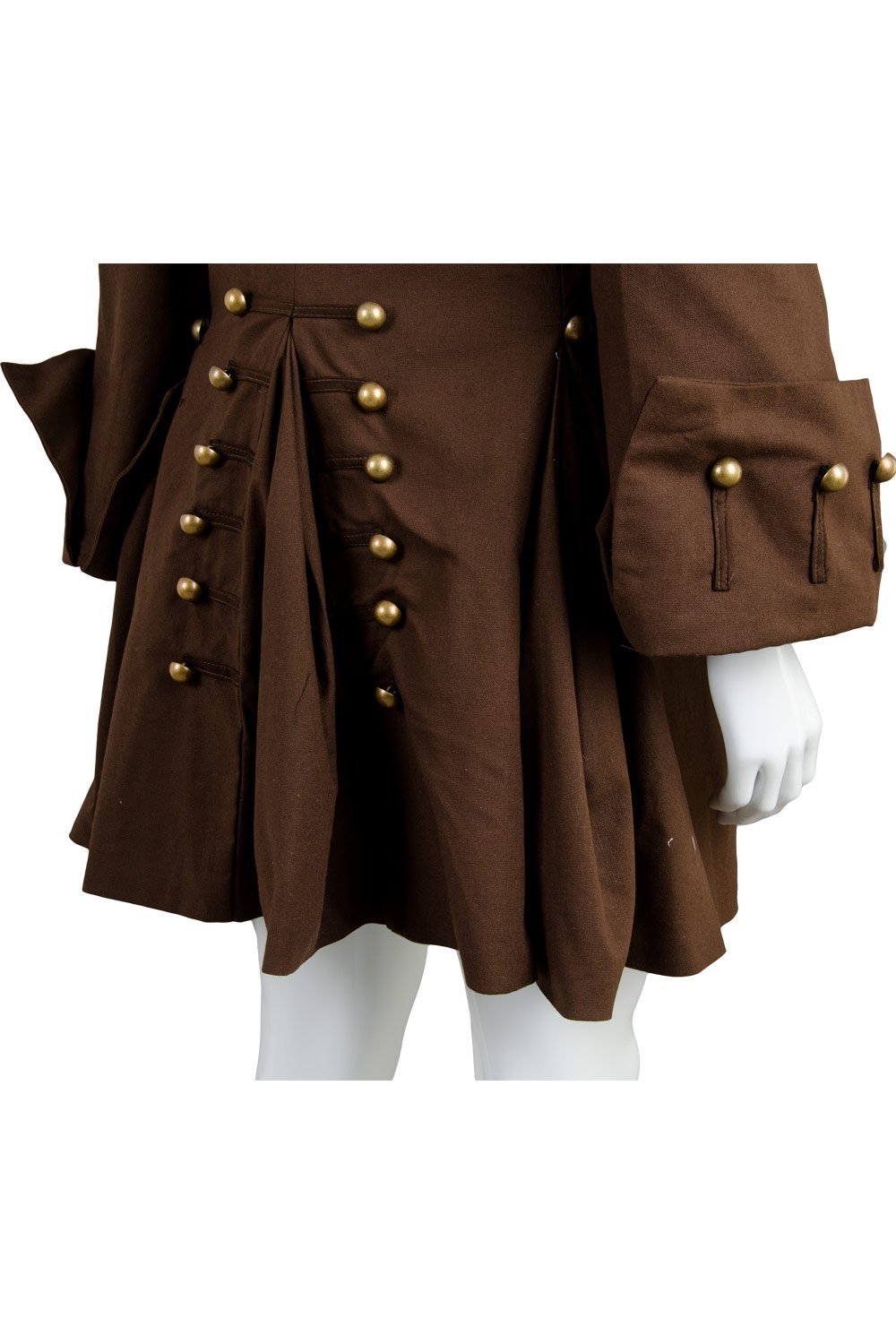 Pirates Of The Caribbean Jack Sparrow Jacket Only Costume