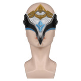 Genshin Impact Fatui Dottore Mask Cosplay Latex  Masks Helmet Masquerade Halloween Party Costume Props