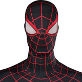 Marvel Spider Man 2 Black Wrinkle Cosplay Costume Jumpsuit​ Outfits Halloween Carnival Party Disguise Suit