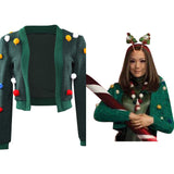 The Guardians of the Galaxy Holiday Special Drax Cosplay Costume Hoodie Coat Halloween Carnival Suit