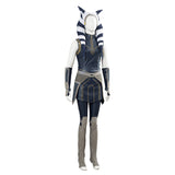 Ahsoka Tano Cosplay Costume Women Girls Outfit Halloween Carnival Costume