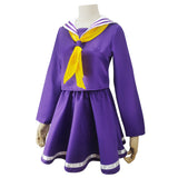 Shiro No Game No Life  Cosplay Costume Uniform Dress Outfits Halloween Carnival Suit