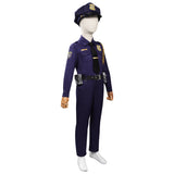 Kids Children 2022 Zootopia 2 Nick Cosplay Costume Police Uniform Outfits Halloween Carnival Suit