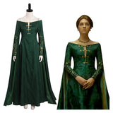 House of the Dragon Alicent Hightower Cosplay Costume Dress Outfits Halloween Carnival Suit