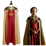 House of the Dragon Rhaenyra Targaryen Cosplay Costume Dress Outfits Halloween Carnival Suit