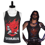 Johnny Silverhand Vest Game Cyberpunk 2077 Cosplay Costume