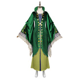 Hocus Pocus 2 Winifred Sanderson Cosplay Costume Dress Outfits Halloween Carnival Suit