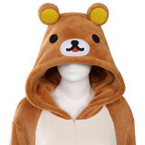 Rilakkuma Theme Park Adventure Brother Bear Cosplay Costume Jumpsuit Sleepwear Outfits Halloween Carnival Suit