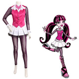 Monster High Draculaura Cosplay Costume Outfits Halloween Carnival Suit