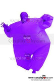Adult Size Inflatable Costume Full Body Jumpsuit Purple Version