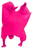 Adult Size Inflatable Costume Full Body Jumpsuit Pink Version