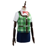 Animal Crossing Game Isabelle Cosplay Costume Halloween Women Uniform Outfits