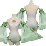 Genshin Impact Naxida swimsuit Cosplay Costume Halloween Carnival Party Disguise Suit