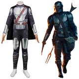 The Mandalorian Kids Children Cosplay Costume Cloak  Jumpsuit Outfits Halloween Carnival Party Disguise Suit Season 3