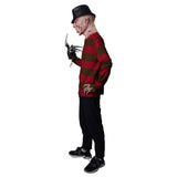 Freddie Kruger A Nightmare on Elm Street-Munker Street Shirt Cosplay Costume