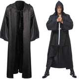 Jedi Knight Cosplay Costume Cloak Robe Only Halloween Carnival Party Disguise Suit