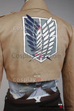Attack on Titan Scouting Legion Rivaille Cosplay Costume+Wig+Shoes