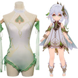 Genshin Impact Naxida swimsuit Cosplay Costume Halloween Carnival Party Disguise Suit