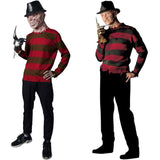 Freddie Kruger A Nightmare on Elm Street-Munker Street Shirt Cosplay Costume