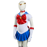 Tsukino Usagi Anime Sailor Moon Cosplay Costume Kids Grils Dress Outfits Halloween Carnival Suit