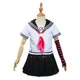 Yuibu Miota Danganronpa Dangan Rondo Cosplay Costume Kids Girls School Uniform Dress Outfits Halloween Carnival Suit