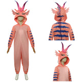 Luck The Dragon Cosplay Costume Jumpsuit Pajamas Sleepwear Outfits Halloween Carnival Suit