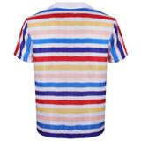 Barbie 1964 Ken Rainbow Striped Shirt Cosplay Costume Outfits Halloween Carnival Suit