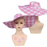 Barbie Sunscreen Cosplay Hat Set Halloween Carnival Costume Accessories Gifts