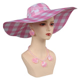 Barbie Sunscreen Cosplay Hat Set Halloween Carnival Costume Accessories Gifts
