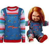 Chucky Chucky Original Hoodies Coat Cosplay Costume Halloween Carnival Suit