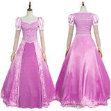 Tangled Rapunzel Cosplay Costume Women Princess Dress Outfits Halloween Carnival Party Disguise Suit