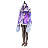 Keqing Game Genshin Impact Cosplay Costume Dress Outfits Halloween Carnival Suit