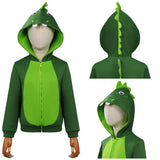 Kids Children Little Dinosaur Cosplay Hoodie Masquerade Halloween Carnival Suit