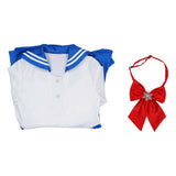 Sailor Moon Halloween Carnival Suit Cosplay Costume Kids Girls Blue Dresses Outfits