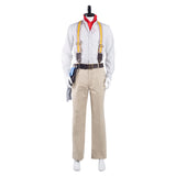 Frank Wolff Jungle Cruise  Cosplay Costume Shirt Pants Outfits Halloween Carnival Suit