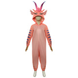 Luck The Dragon Cosplay Costume Jumpsuit Pajamas Sleepwear Outfits Halloween Carnival Suit