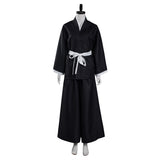 Kuchiki Rukia Anime Bleach Cosplay Costume Japanese Kimono Outfits Halloween Carnival Suit