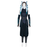 Ahsoka Tano The Mando S2 Cosplay Costume Top Pants Outfits Halloween Carnival Suit