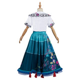 Mirabel Encanto Cosplay Costume Dress Outfits Kids Children Halloween Carnival Suit